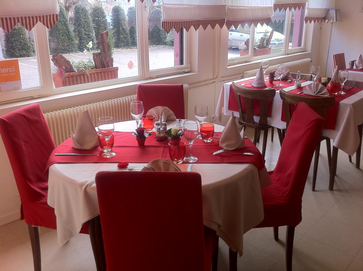 Hotel Restaurant Aux Sapins Thann Dış mekan fotoğraf